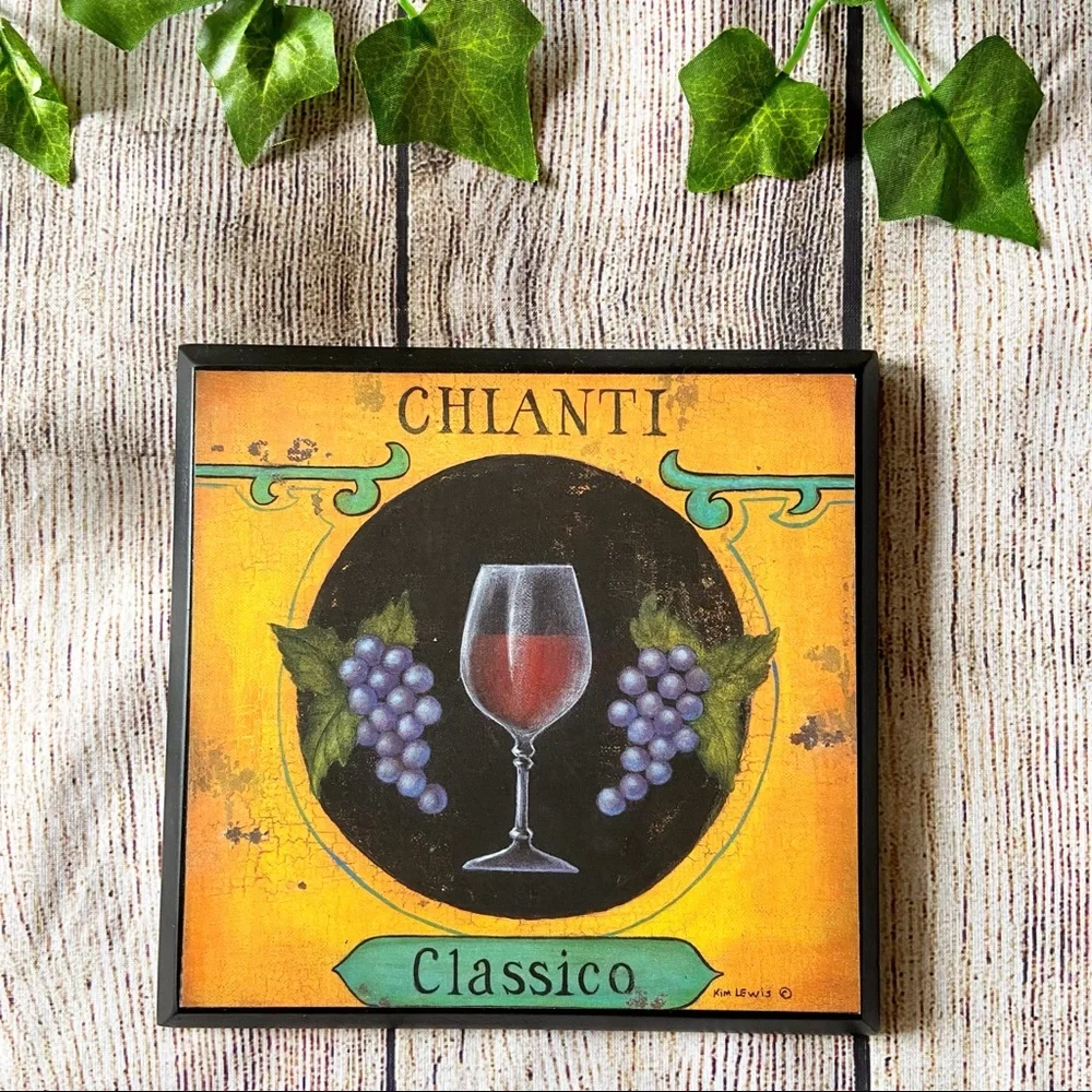 Vintage Wine Wall Art Trio Prints 🍷🍾